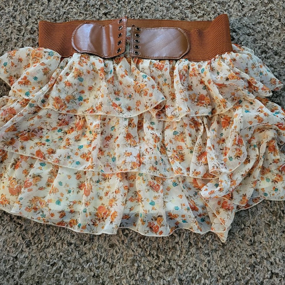 Summer Floral skirt